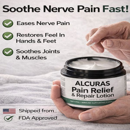 Alcuras Neuropathy Pain Relief & Repair Lotion 👉 Buy 2 • Free Shipping 🚚