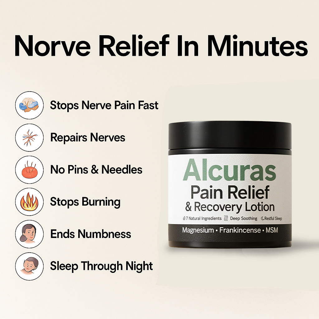 Alcuras Neuropathy Pain Relief & Repair Lotion 👉 Buy 2 • Free Shipping 🚚🚚