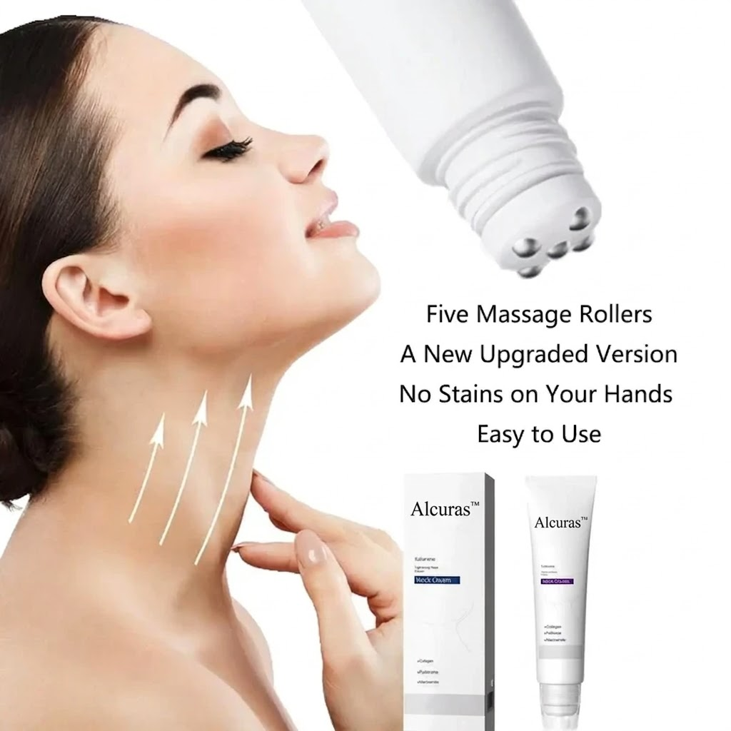 ✨Alcuras™ Collagen Fullerene Neck Cream – Elevate Your Neck Care Routine