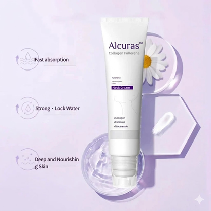 ✨Alcuras™ Collagen Fullerene Neck Cream – Elevate Your Neck Care Routine