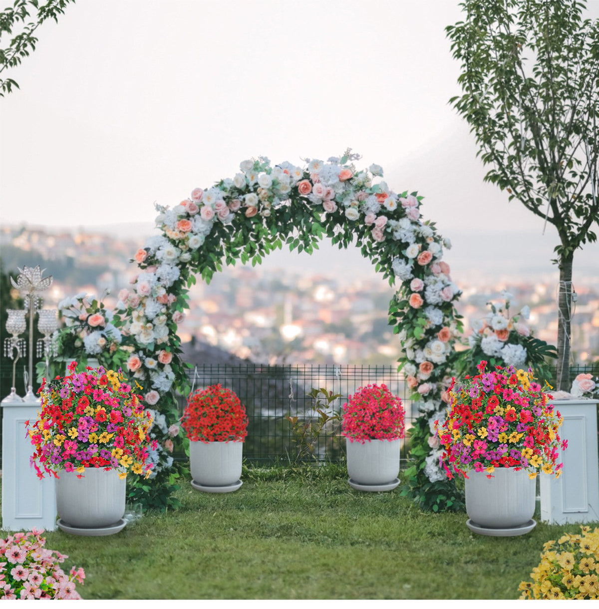 Last Day Promotion! 🔥Outdoor/Indoor UV Resistant & Waterproof Artificial Flower Decor