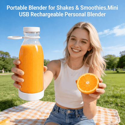 🥤 Compact Personal Blender – On-the-Go Juice & Smoothie Maker