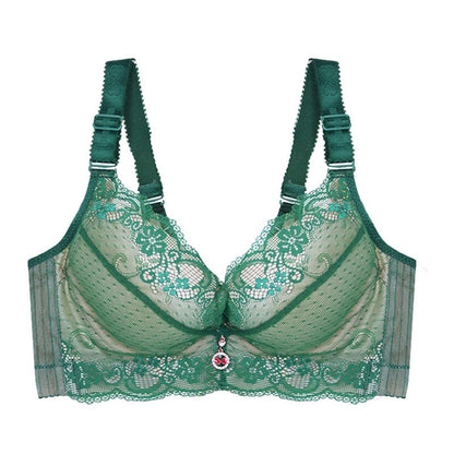 💥FallSweet Padded Push Up Lace Bras for Women  Comfort Floral🌸