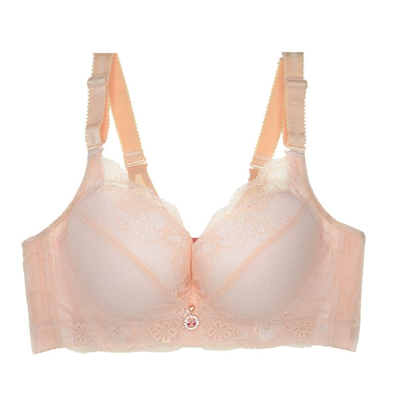 💥FallSweet Padded Push Up Lace Bras for Women  Comfort Floral🌸