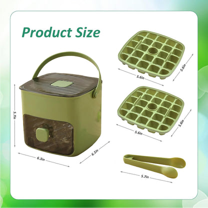 🧊Portable Ice Maker with Lid and Storage Box (48 cubes).