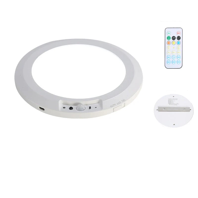 💡 Limited-Time Sale - Rechargeable Magnetic Wireless Motion Sensor Ceiling Light with Remote