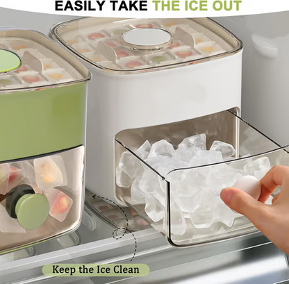 🧊Portable Ice Maker with Lid and Storage Box (48 cubes).