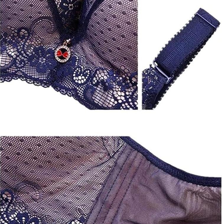 💥FallSweet Padded Push Up Lace Bras for Women  Comfort Floral🌸